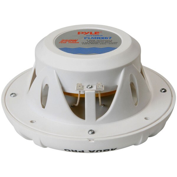 Main product image for Pyle PLMRX67 6.5" 2-Way Marine Speaker Pair 267-7122